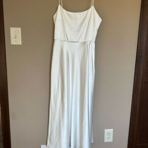 BHLDN Sachi & Babi Leti Satin Midi Dress